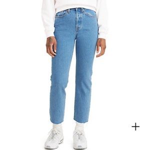 Levi’s wedgie straight blue jeans size 26